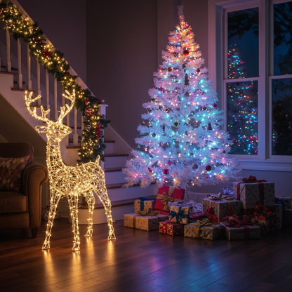 SUDDUS 100 LED Pastel Globe String Lights – 33FT Plug-in Fairy Lights with Remote & Timer, Multicolor Indoor/Outdoor Decor for Bedroom, Dorm, Party, Garden